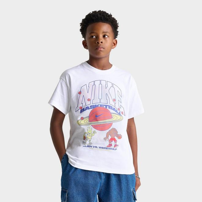 Big Kids' Nike Aliens vs. Werewolves Basketball T-Shirt