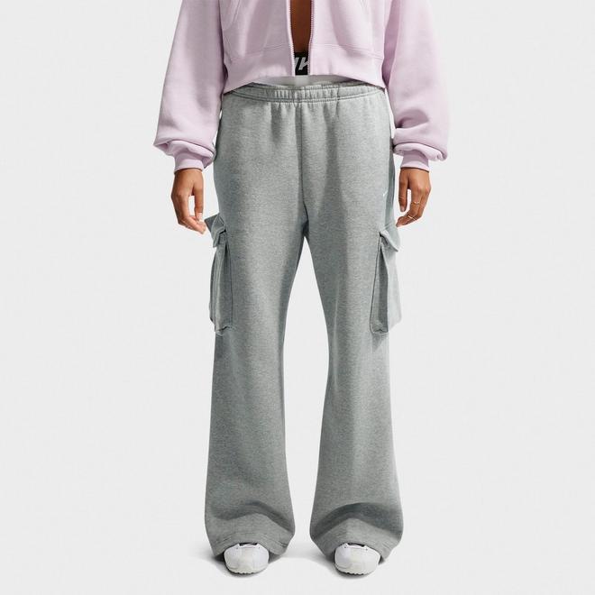 Women's Nike Studio Fleece Medium-Weight High-Rise Oversized Cargo Pants