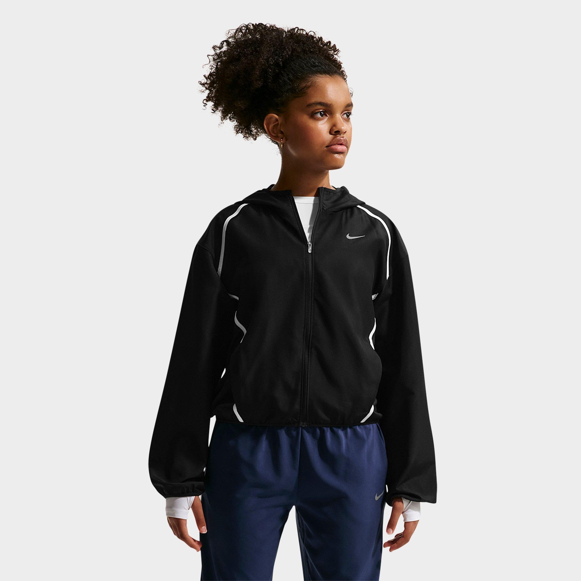 Nike Girls' Big Kids Tempo Repel Full-Zip Running Jacket