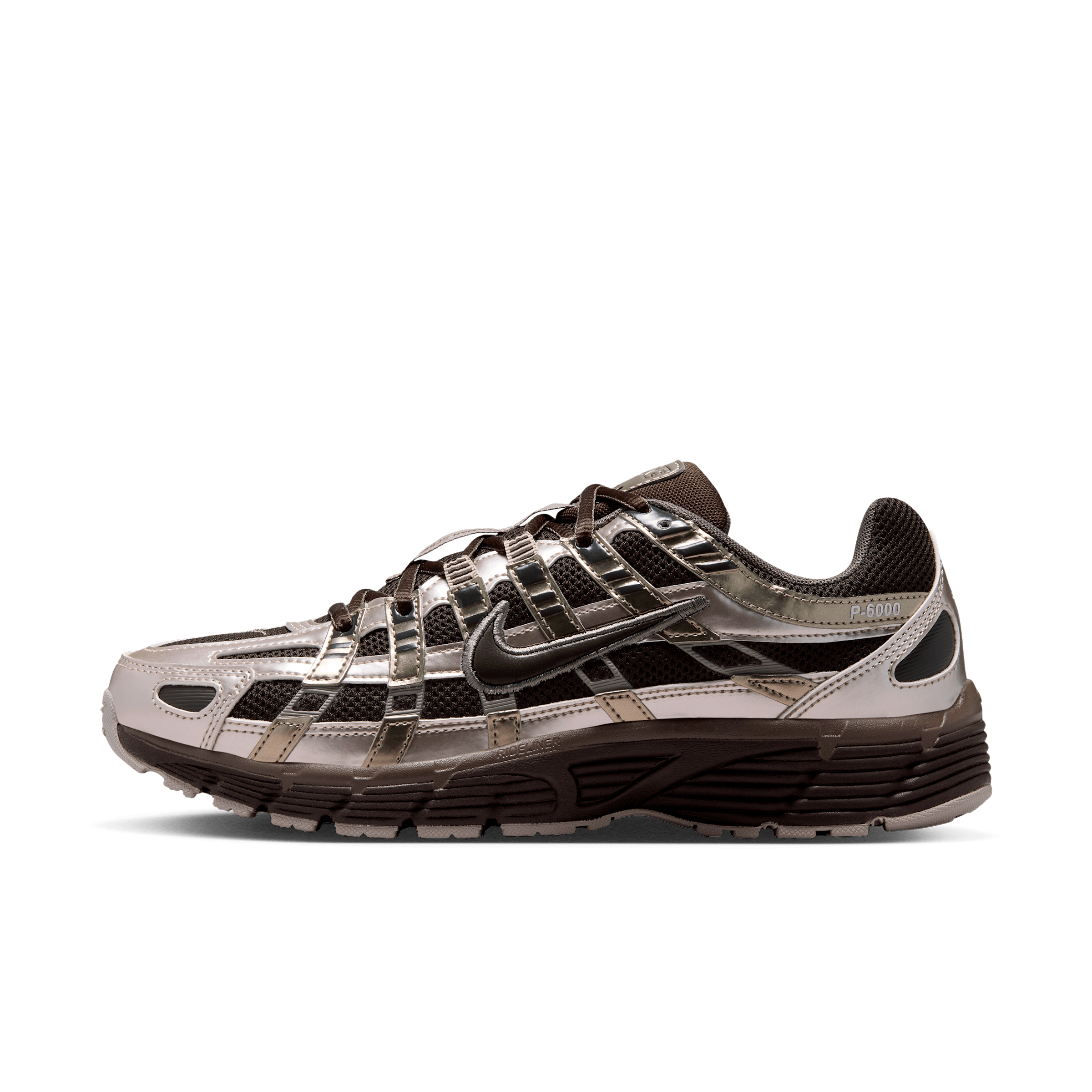 Nike Women's P-6000 Casual Shoes in Velvet Brown/Cream II/Enigma Stone Size: 8.5