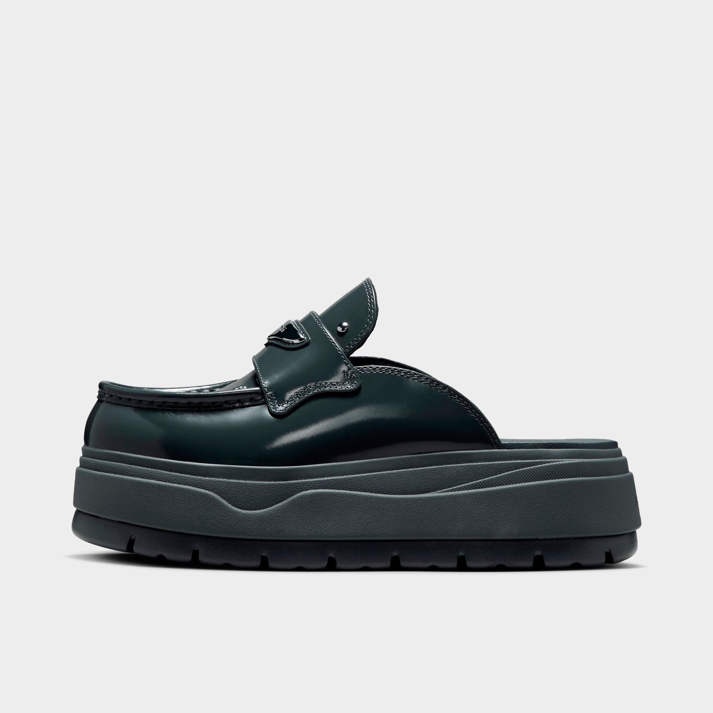 Jordan Women's Air Mule SE Casual Shoes in Anthracite/Metallic Silver Size: 11.0