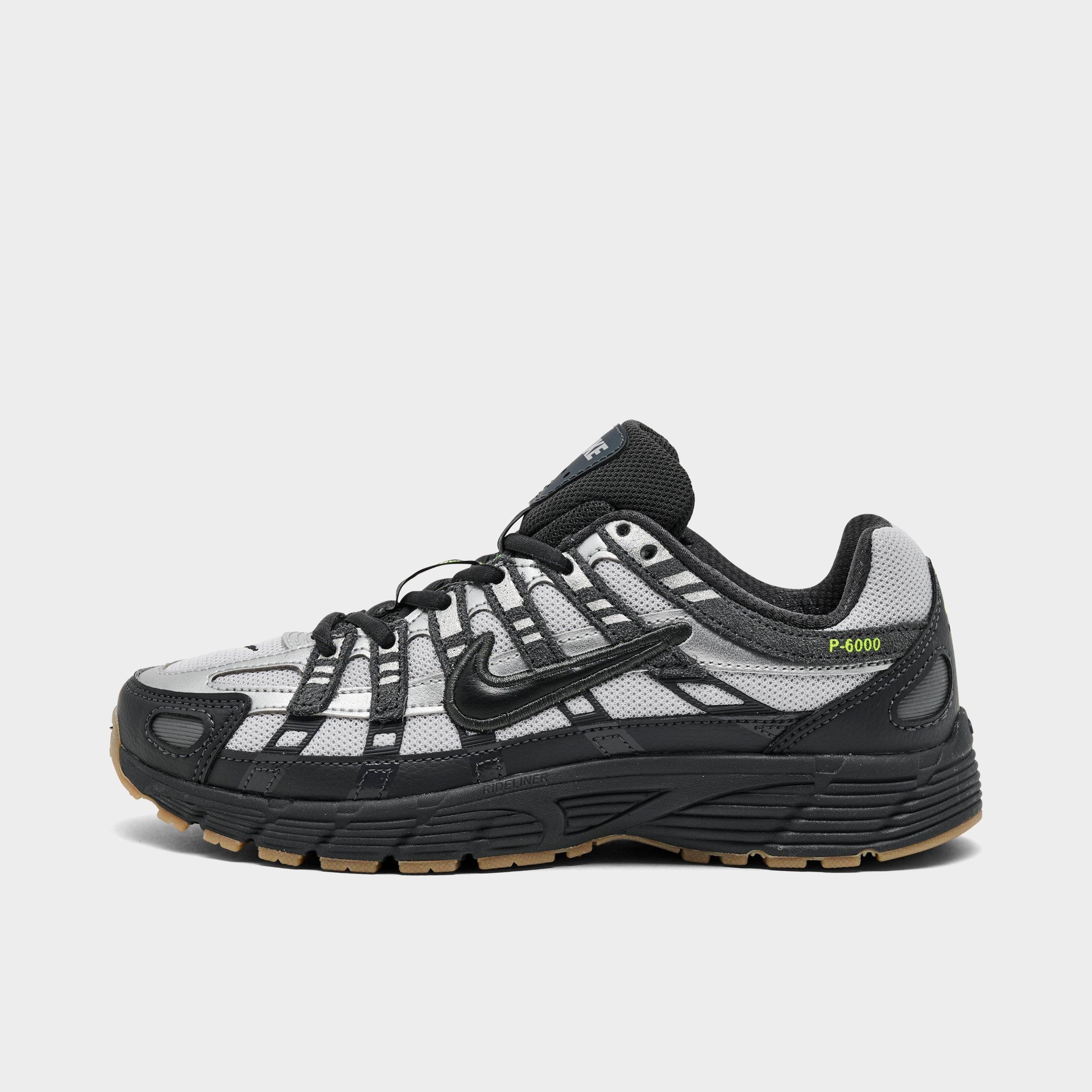 Nike Big Kids P-6000 Casual Shoes in Grey Fog/Black/Anthracite Size: 3.5