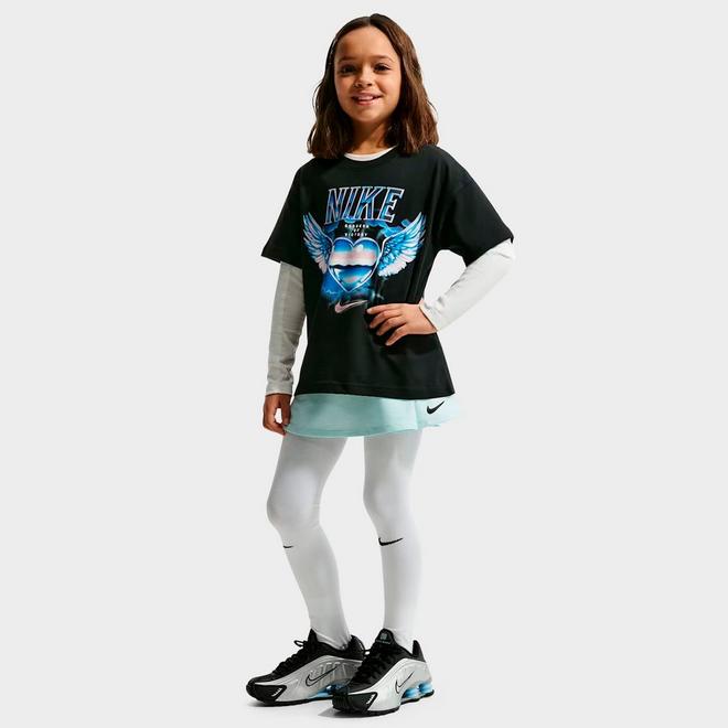 Girls' Big Kids' Nike Heart Wing T-Shirt