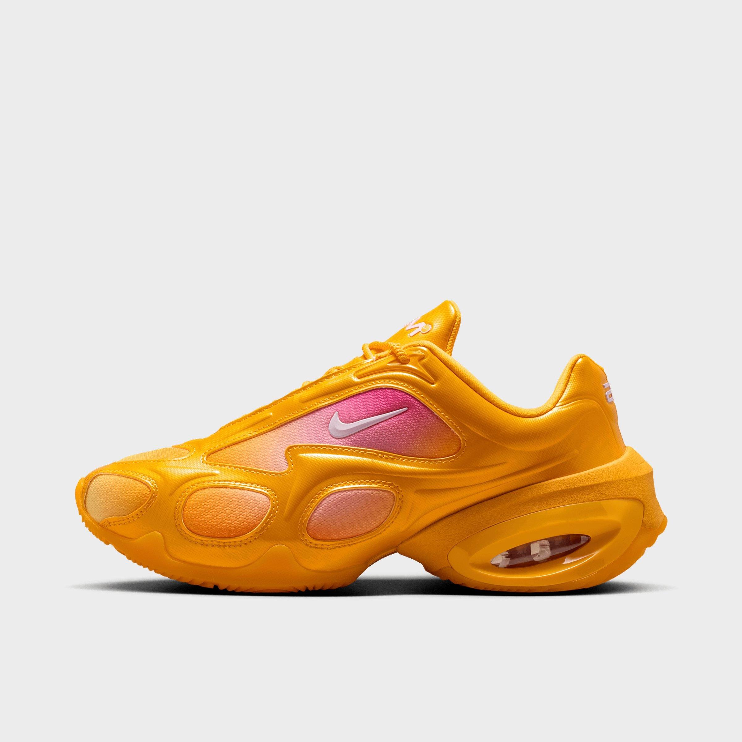 Nike Women's Air Max Muse Casual Shoes in University Gold/Multi-Color/Metallic Gold Size: 10.0