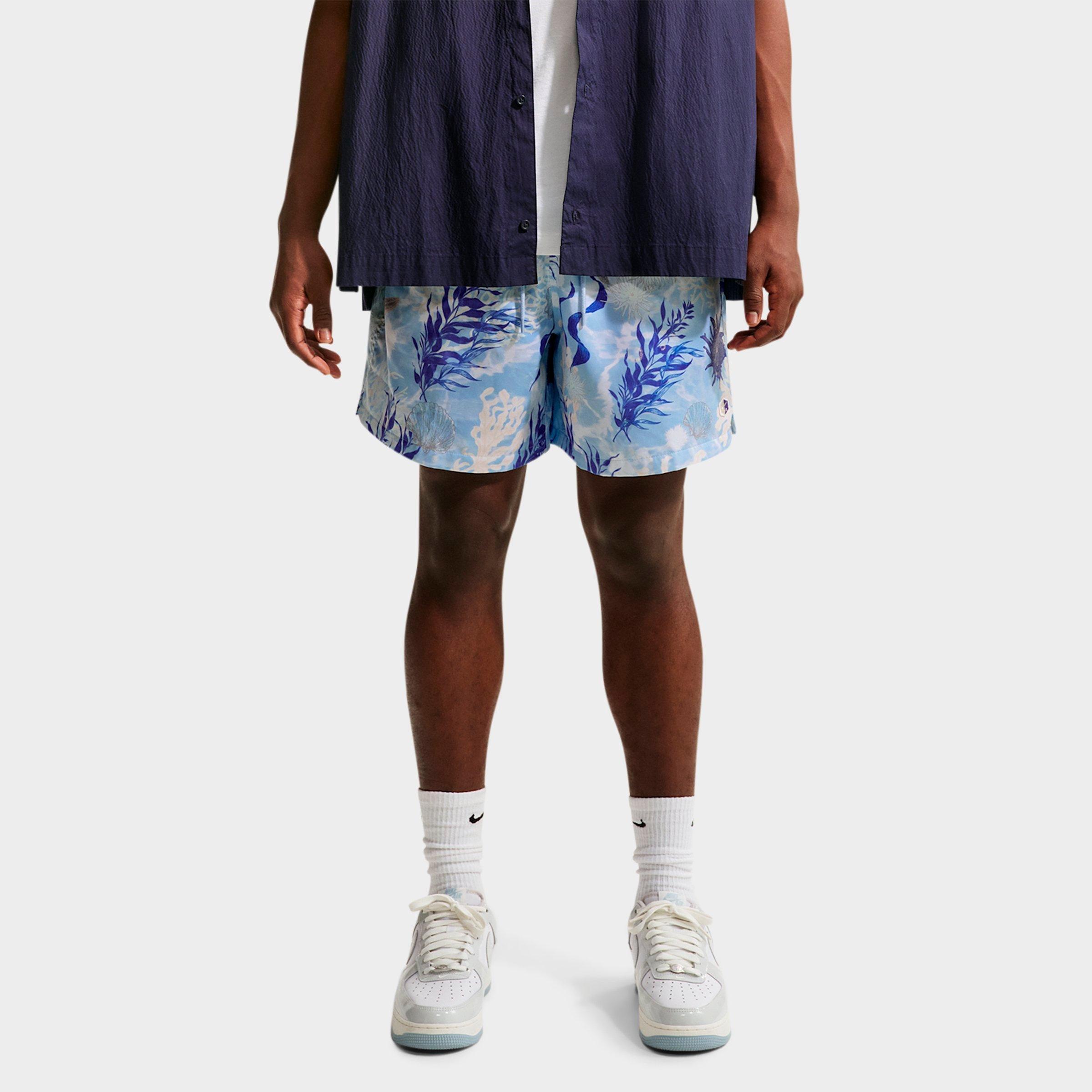 Nike Men's Club Flow Spring Break Shorts in Celestine Blue/Moon Particle Size: 4XL