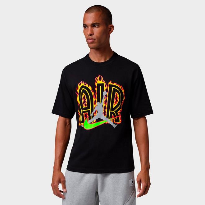Men's Jordan Air Flame Graphic T-Shirt