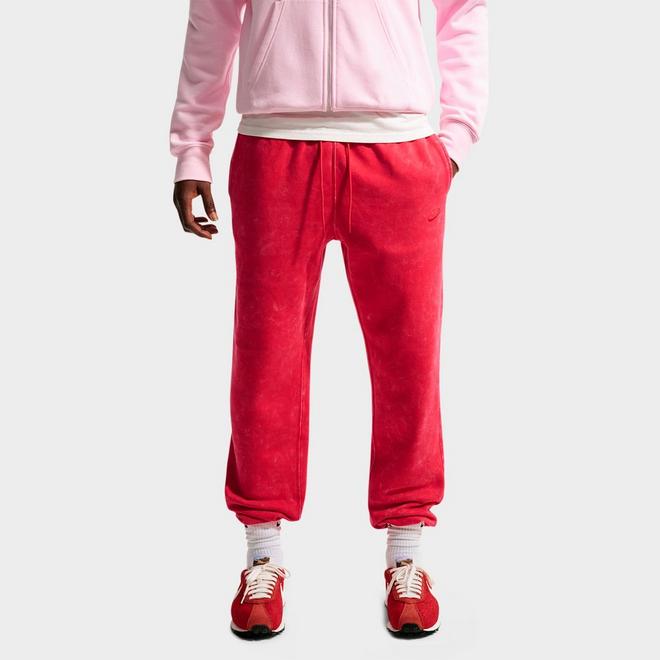Men's Nike Sportswear Club Washed Cuffed Fleece Pants