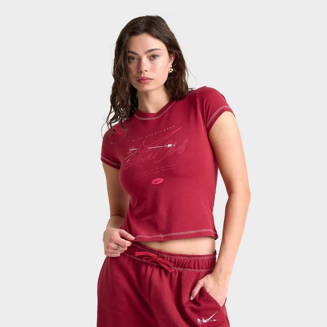 Women's Nike Sportswear Chill Knit Mod Crop T-Shirt
