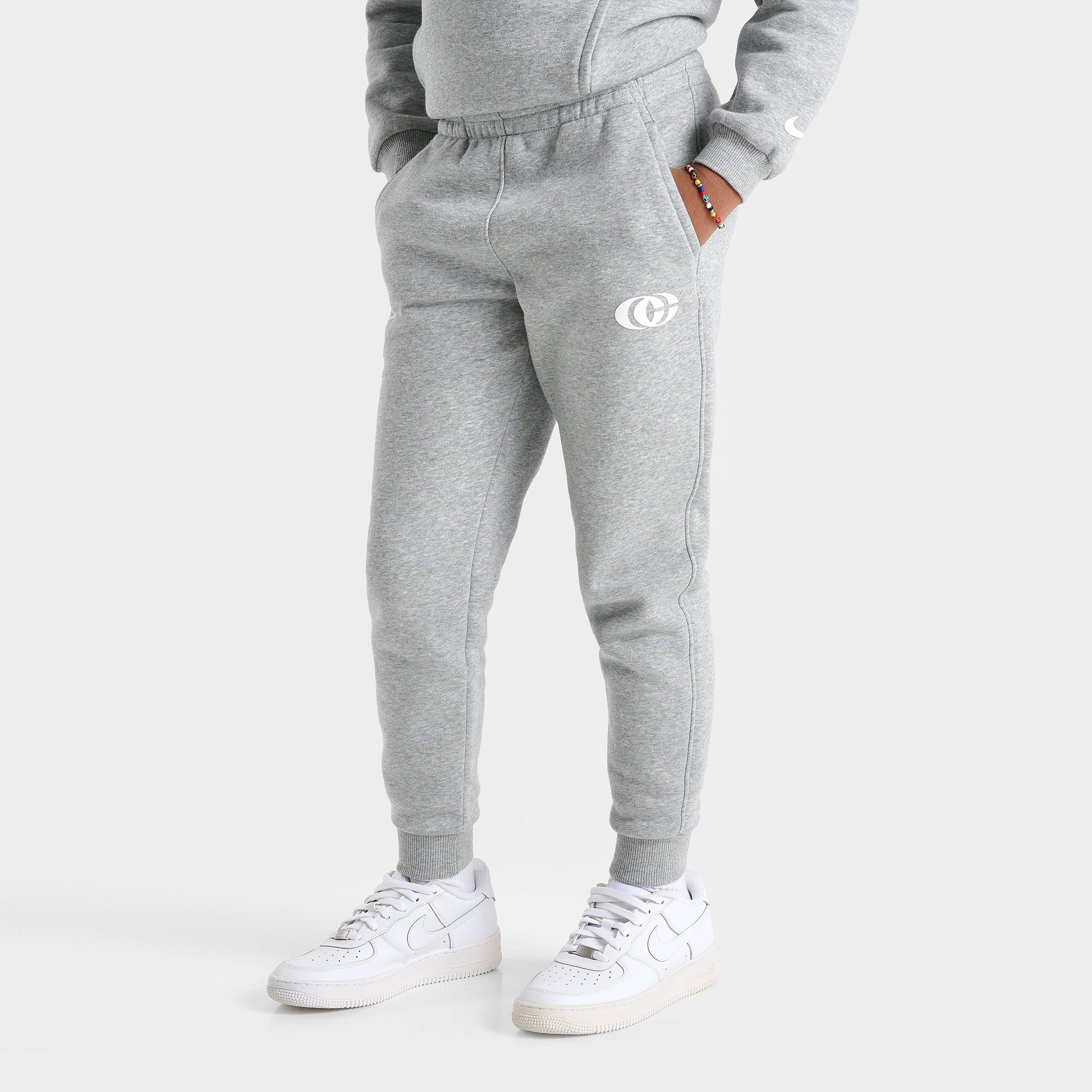 Nike Big Kids Caitlin Clark Fleece Jogger Pants in Dark Grey Heather Size: Small