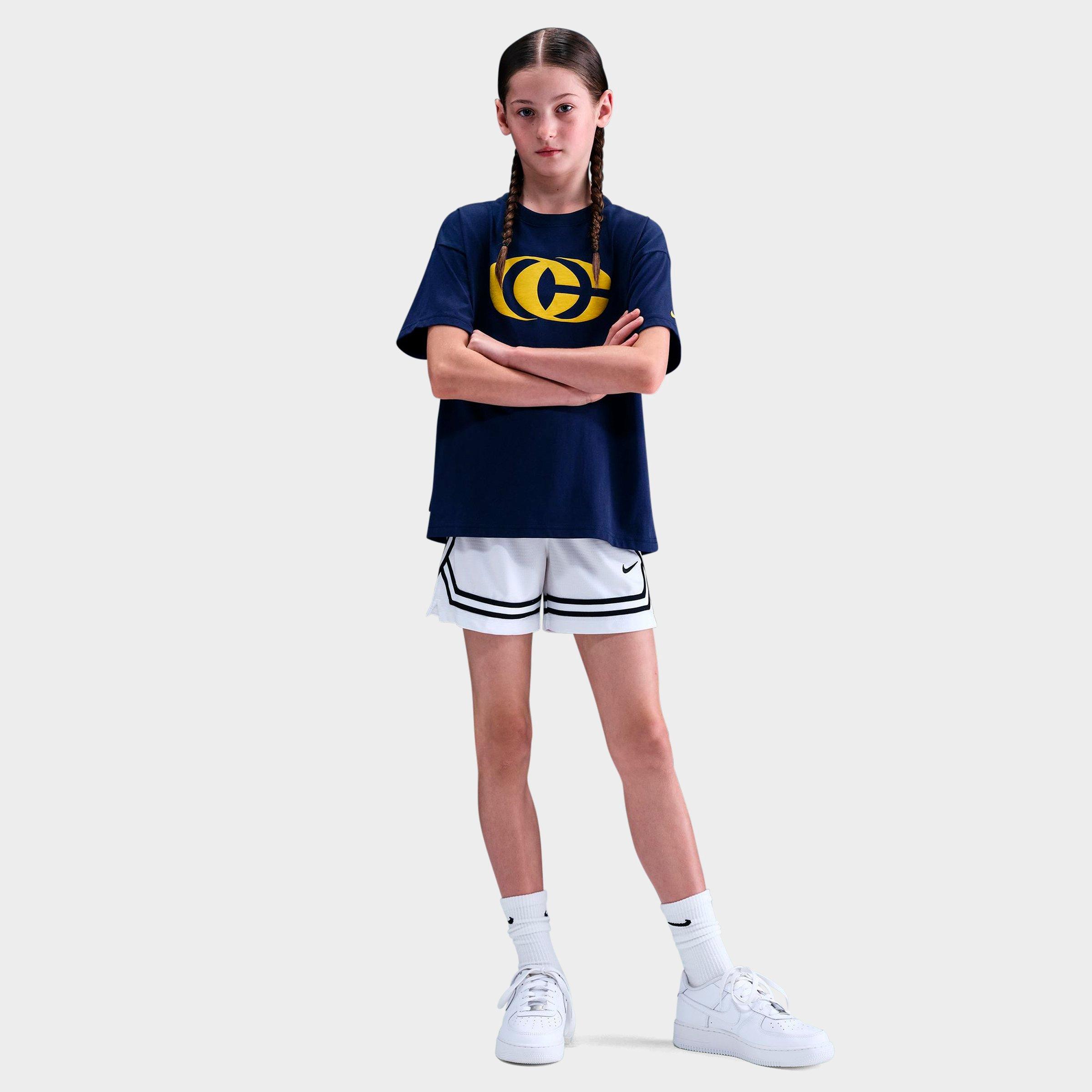 Nike Big Kids Caitlin Clark M90 Logo T-shirt In Neutral