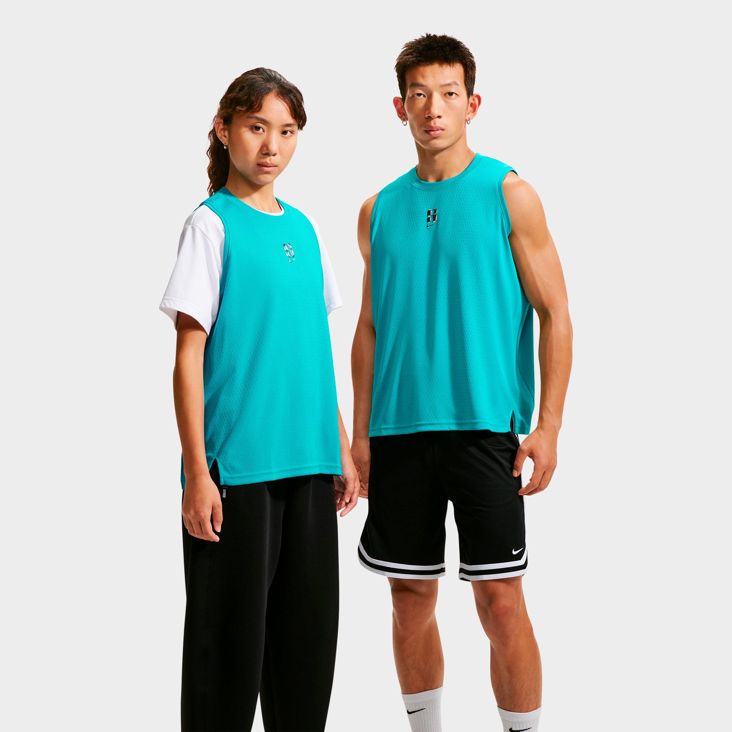 Nike Sabrina Aero-FIT Sleeveless Basketball Top in Dusty Cactus/Dusty Cactus/Ice Silver Size: Large