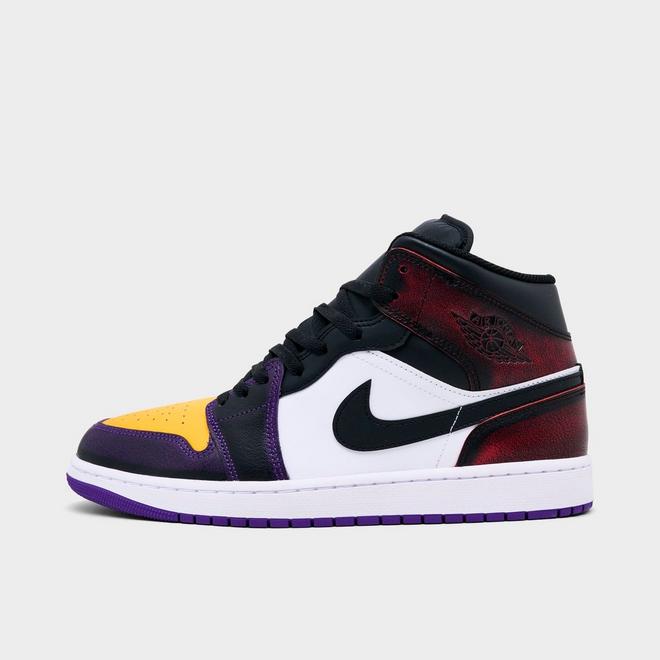 Men's Air Jordan Retro 1 Mid SE Casual Shoes