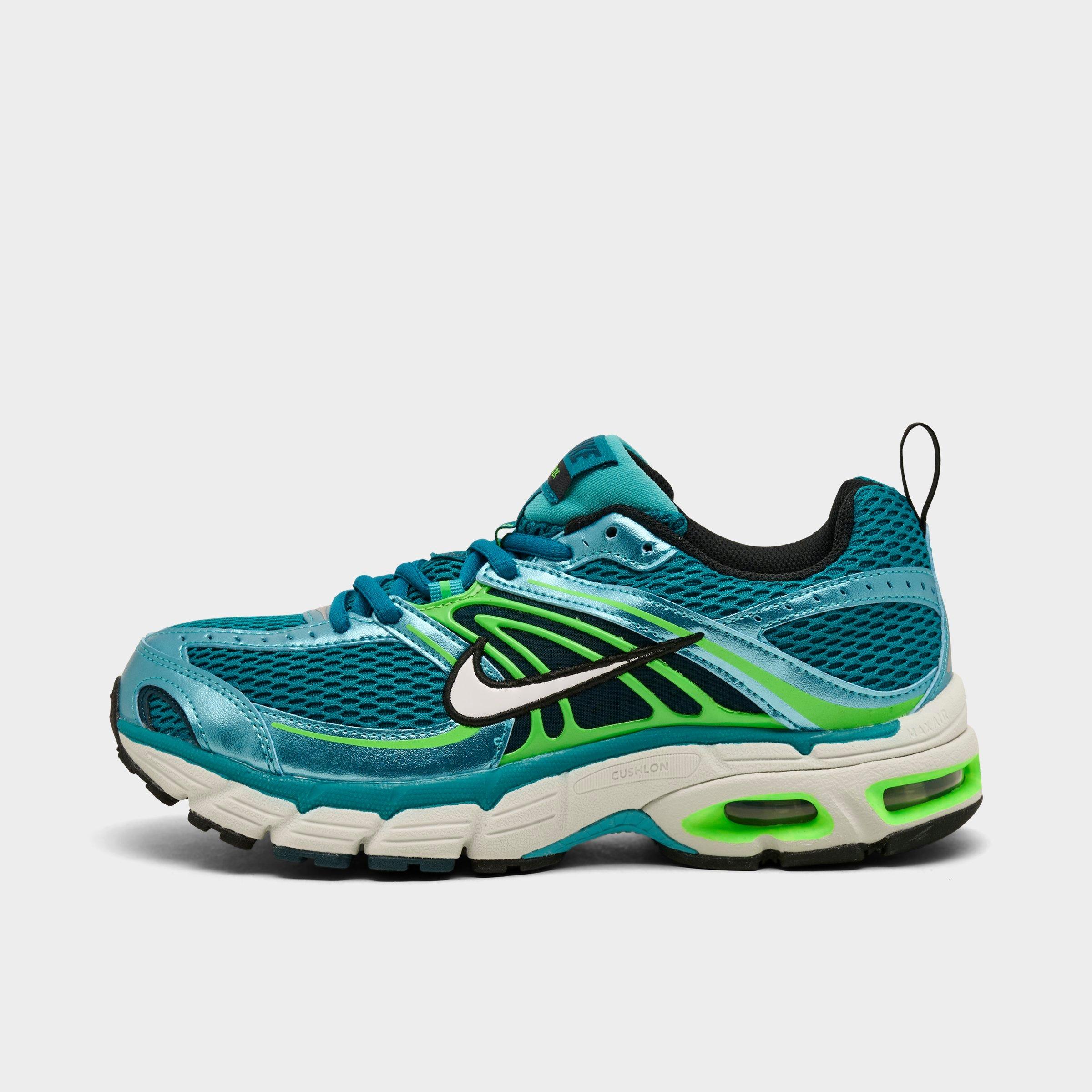 Nike Big Kids Air Max Moto 2K Casual Shoes in Bright Spruce/White/Dusty Cactus Size: 5.5