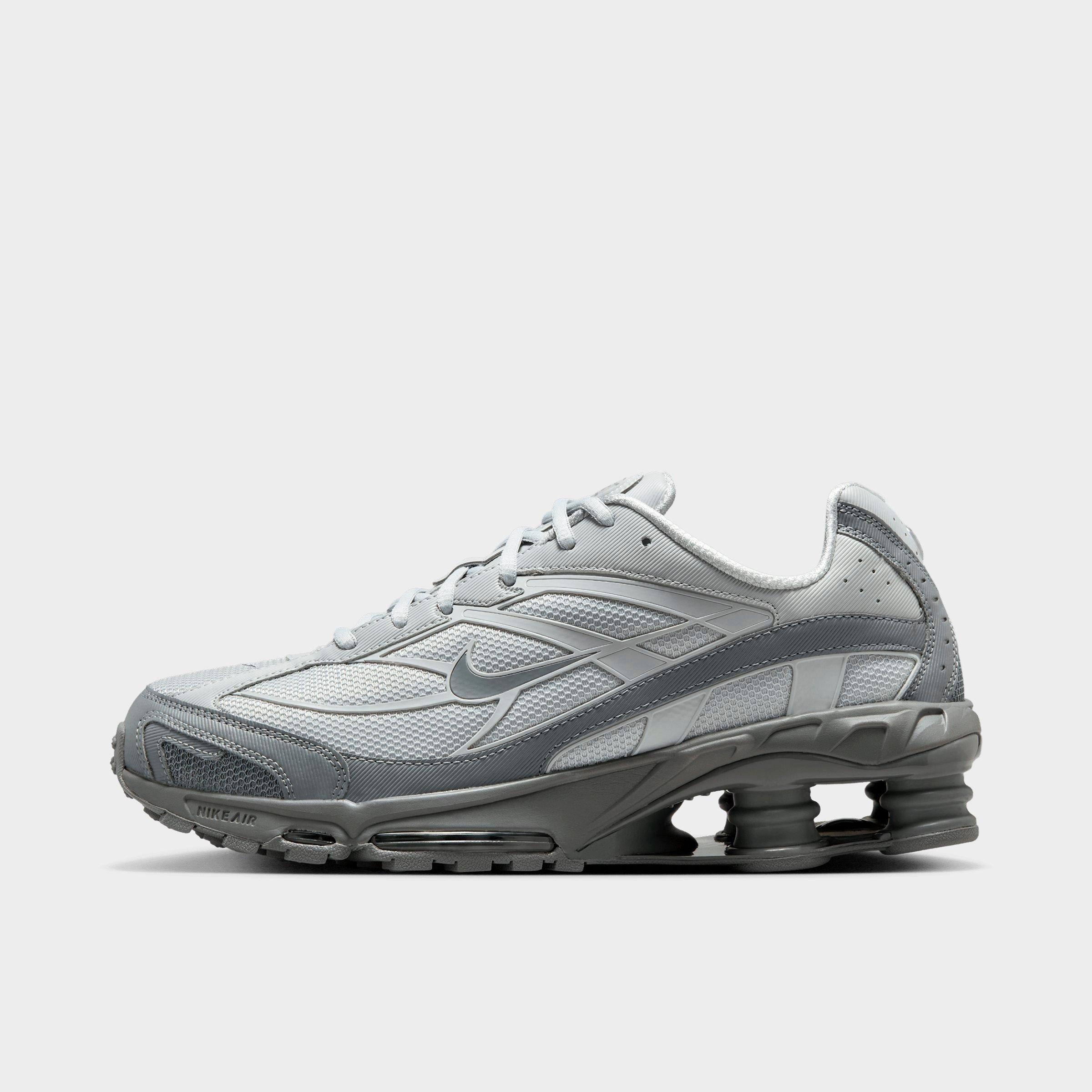 Nike Men's Shox Ride 2 Casual Shoes in Light Smoke Grey/Smoke Grey/Smoke Grey Size: 9.5