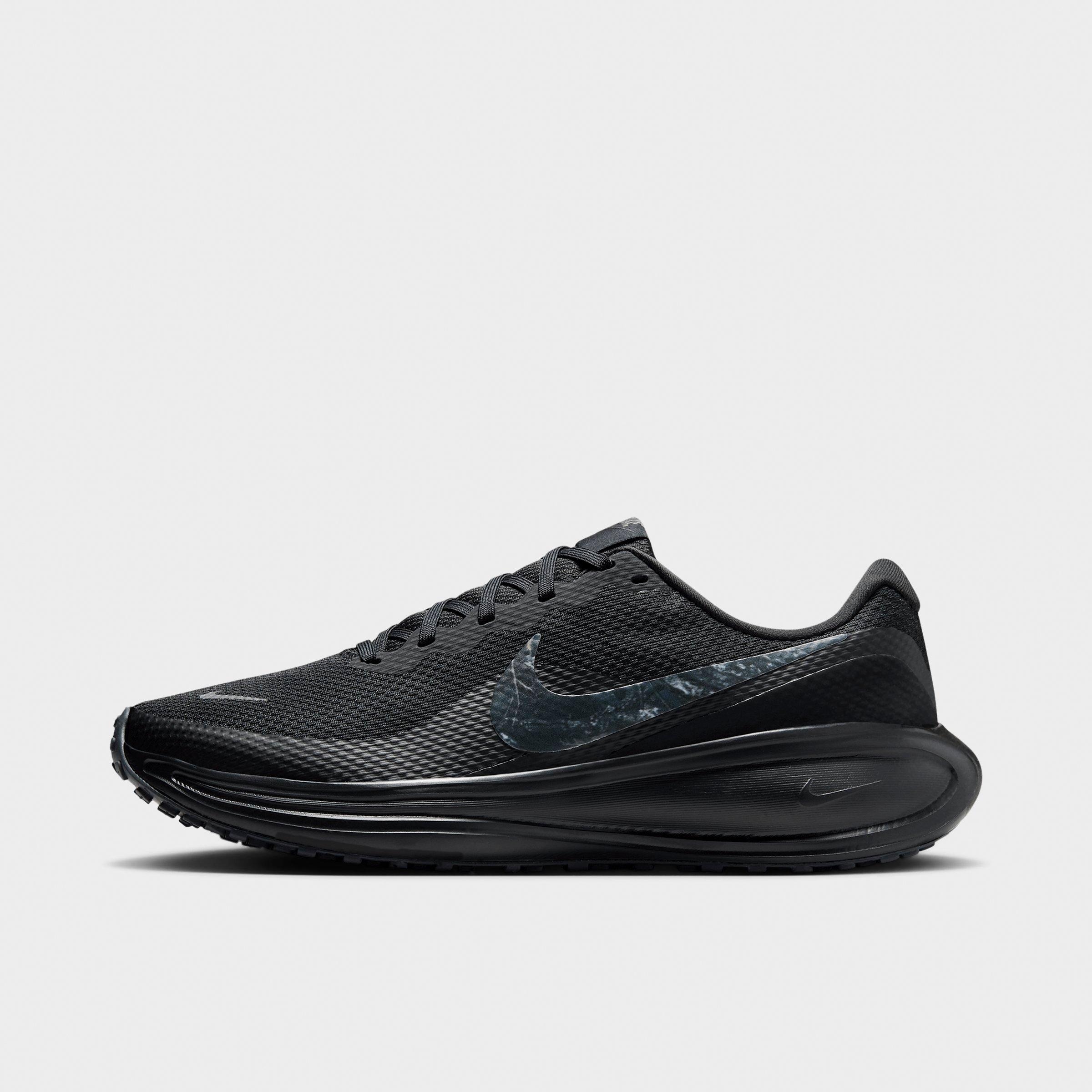 Nike Men's Revolution 8 Realtree Running Shoes in Black/Dark Smoke Grey/Iron Grey Size: 7.0