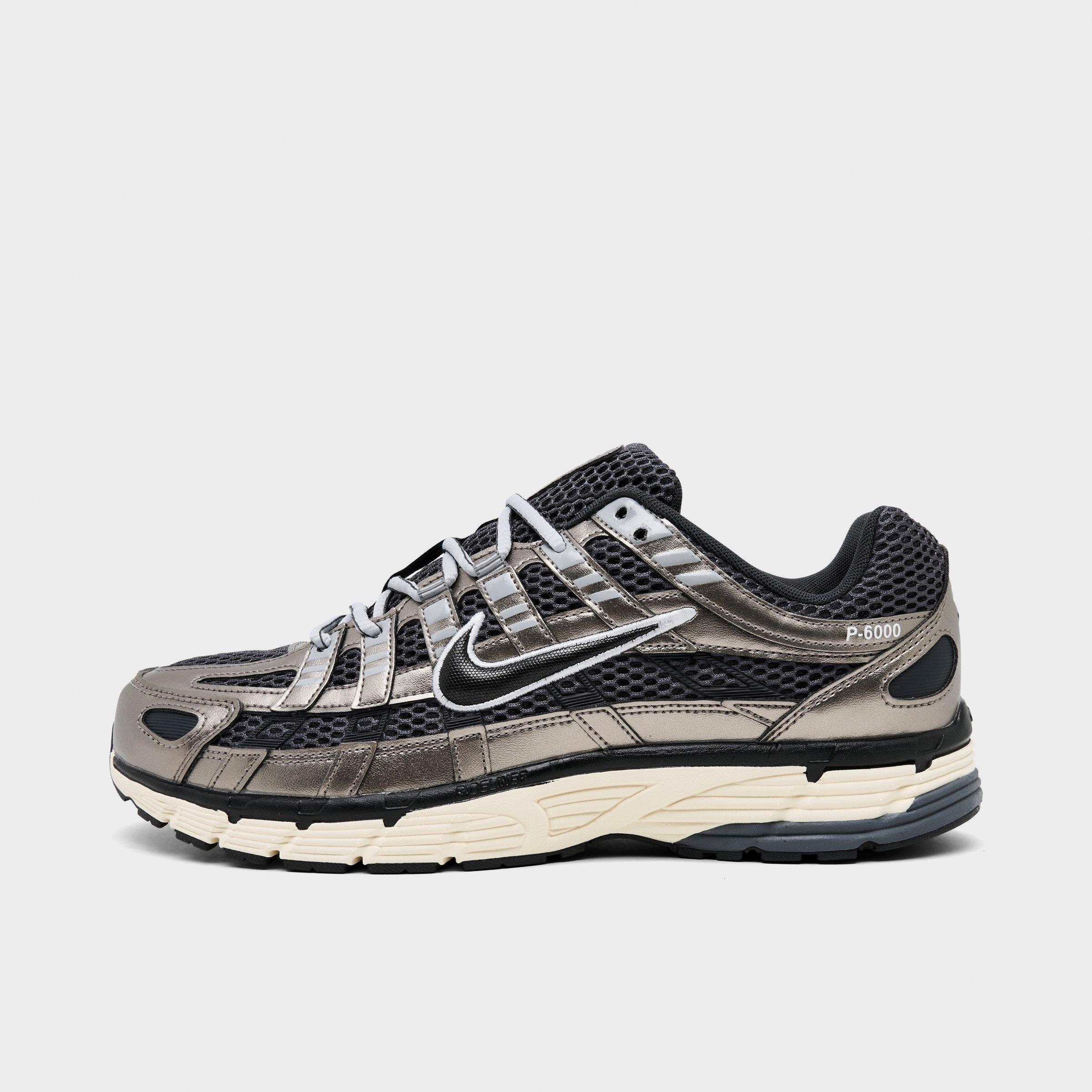 Nike Men's P-6000 SE Casual Shoes in Anthracite/Metallic Pewter/Smoke Grey Size: 8.0