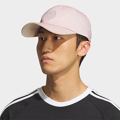 Adidas Originals Adidas Men's Originals Relaxed Resort Strapback Hat 100% Cotton In Pink