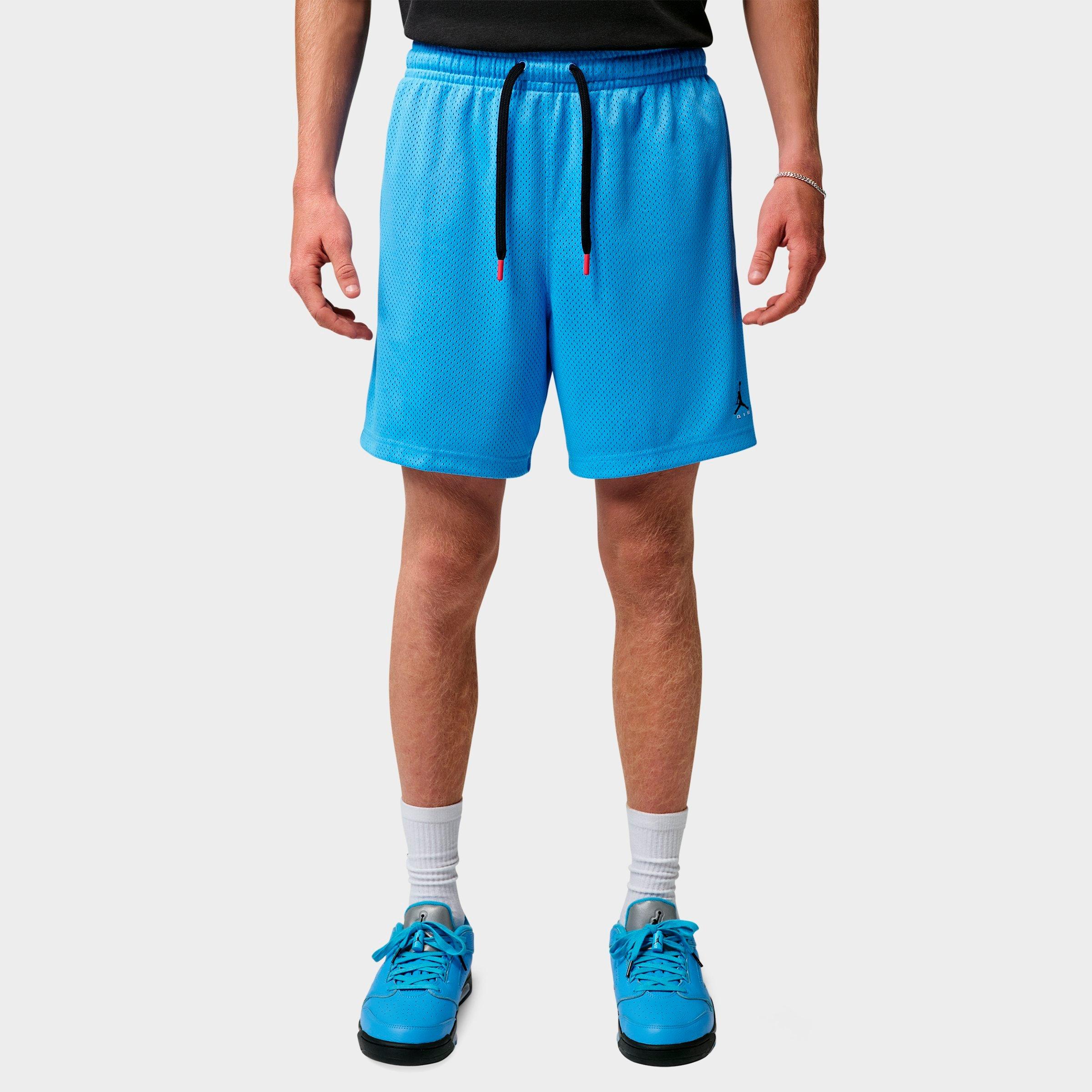 Jordan Men's Brooklyn Champ Mesh Basketball Shorts in University Blue/Black Size: XL
