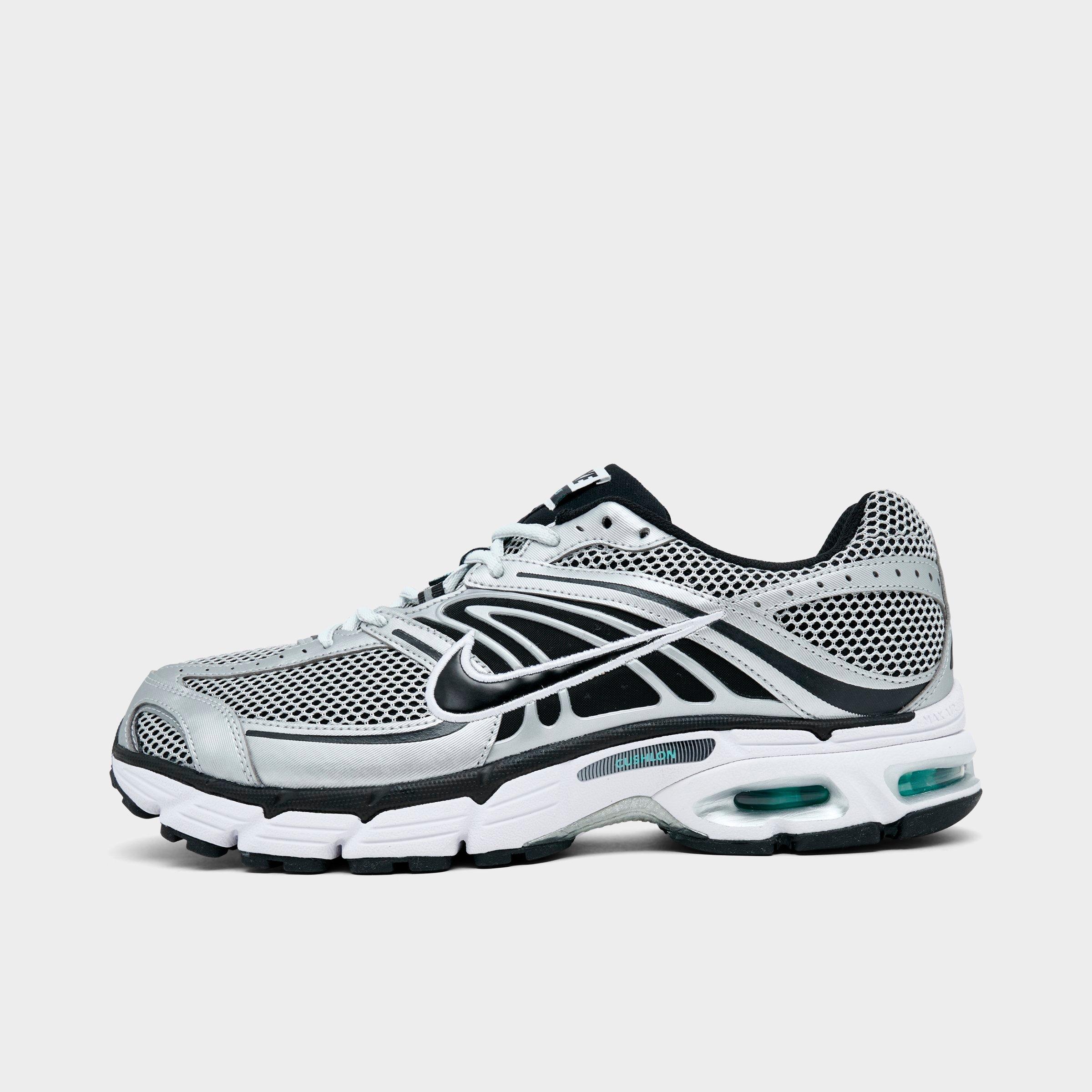 Nike Men's Air Max Moto 2K Casual Shoes in Off White/Metallic Silver/Hyper Turquoise Size: 7.5