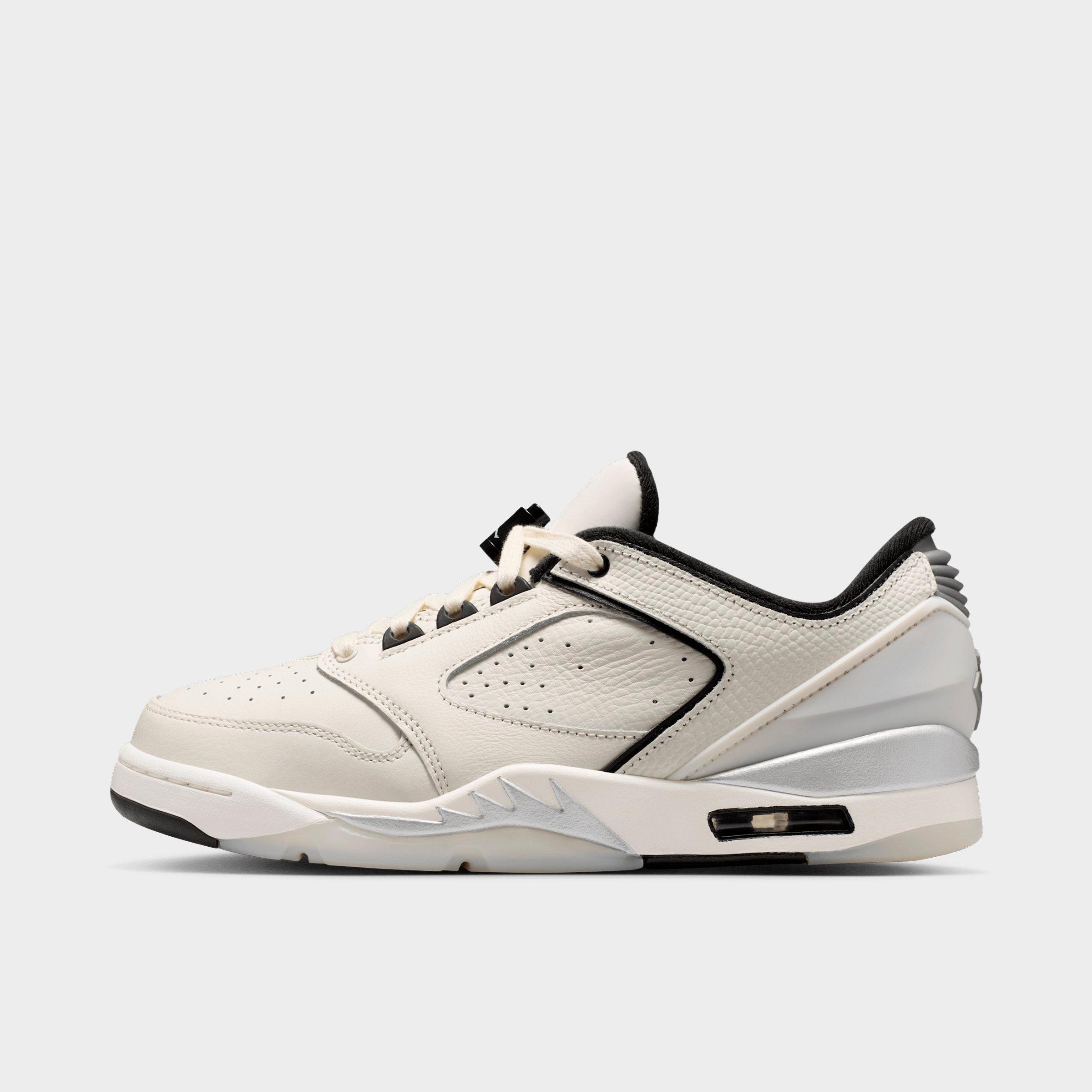 Jordan Women's Sixty Plus Low Casual Shoes in Sail/Black/Swan Size: 6.0