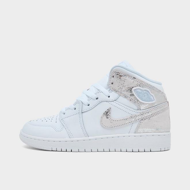 Big Kids' Air Jordan Retro 1 Mid SE Casual Shoes