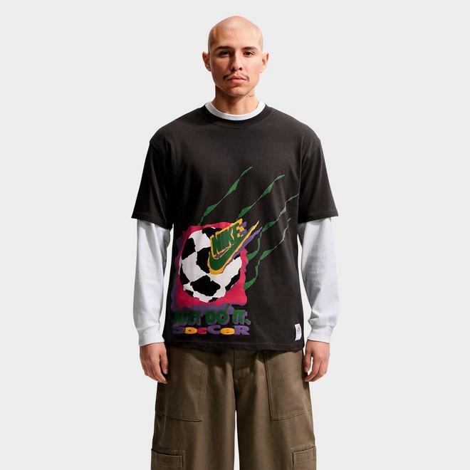 Men's Nike Sportswear Soccer DNA Retro Graphic T-Shirt