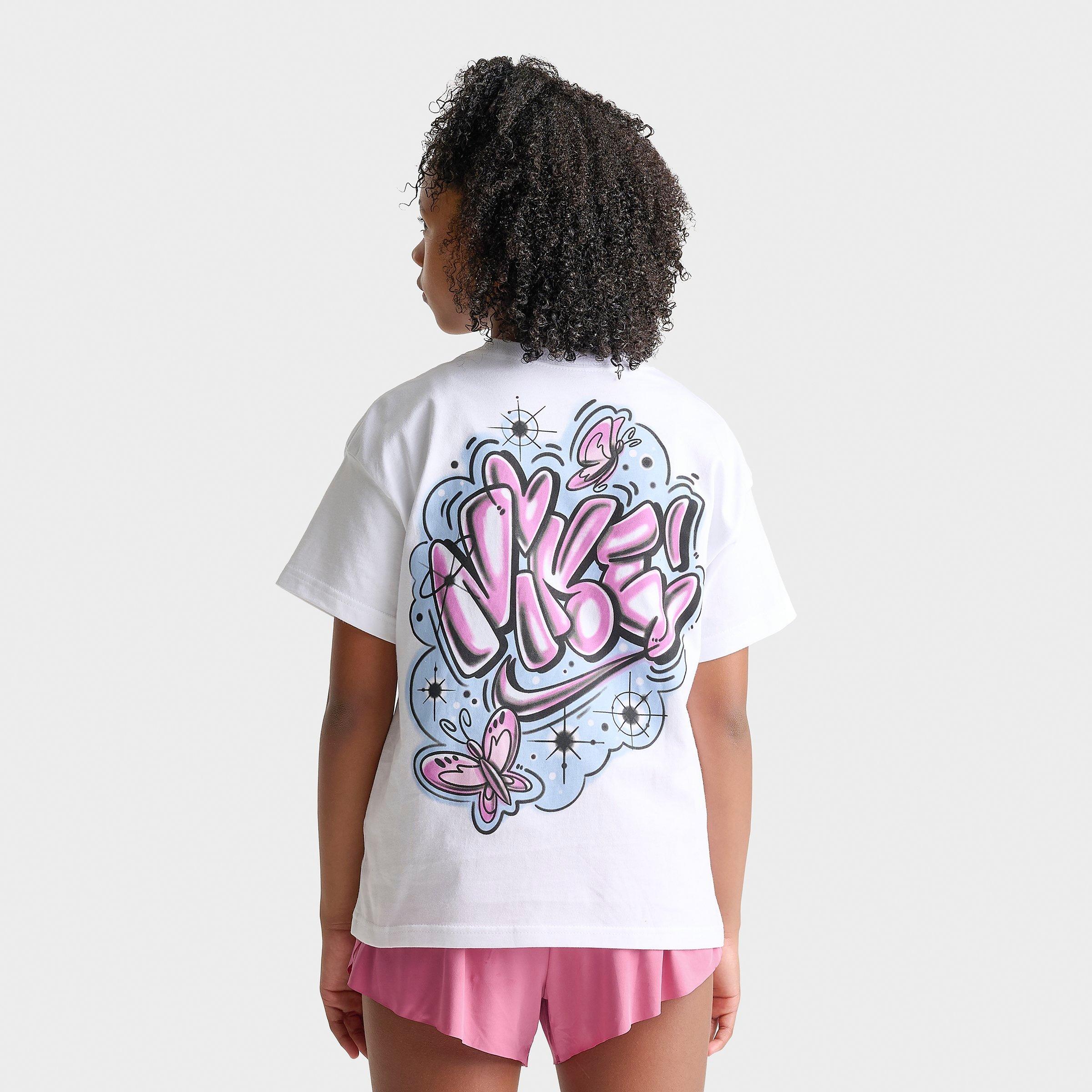 Nike Girls' Big Kids Sportswear Doodle T-Shirt