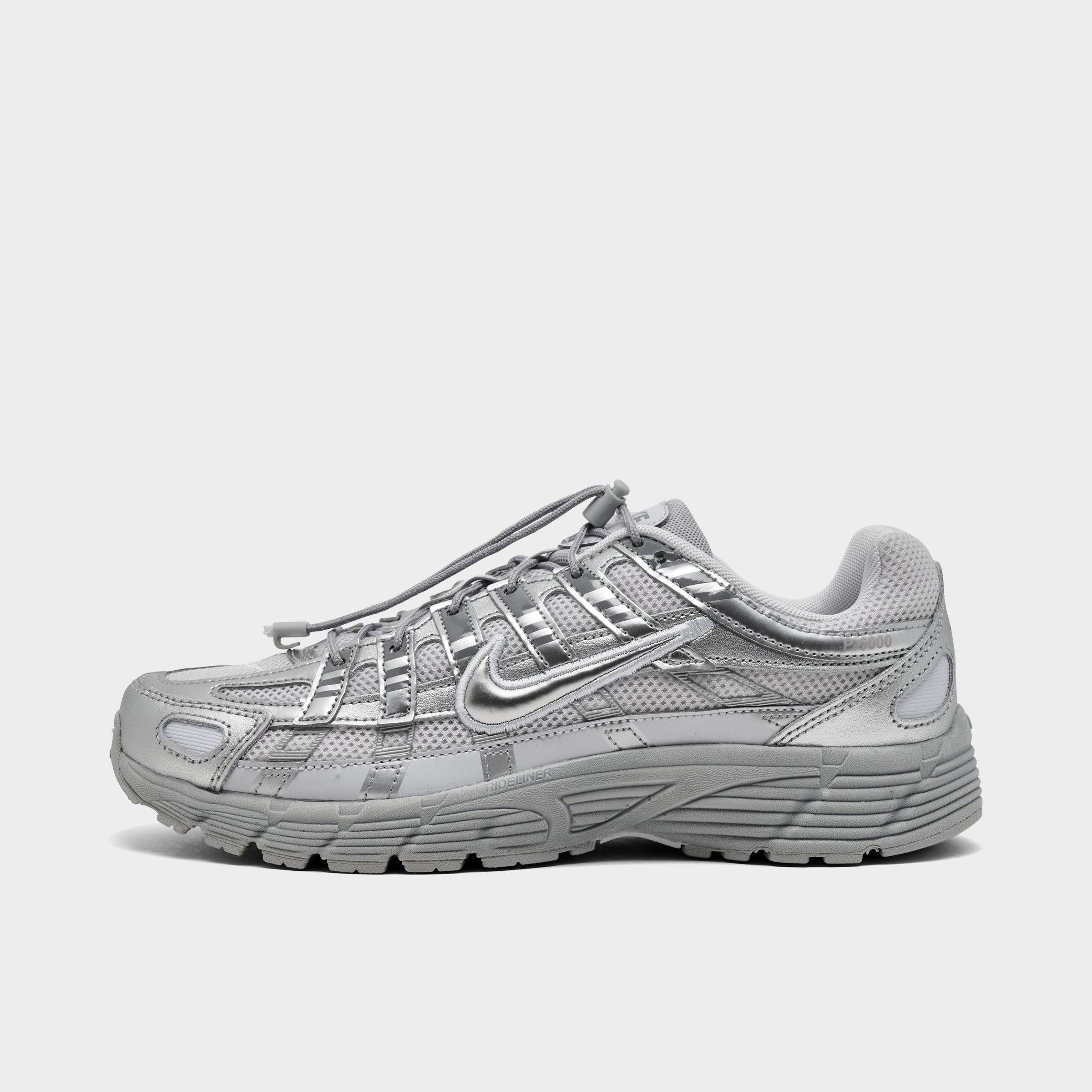 Nike Big Kids P-6000 Utility Casual Shoes in Vast Grey/Light Smoke Grey Size: 5.5