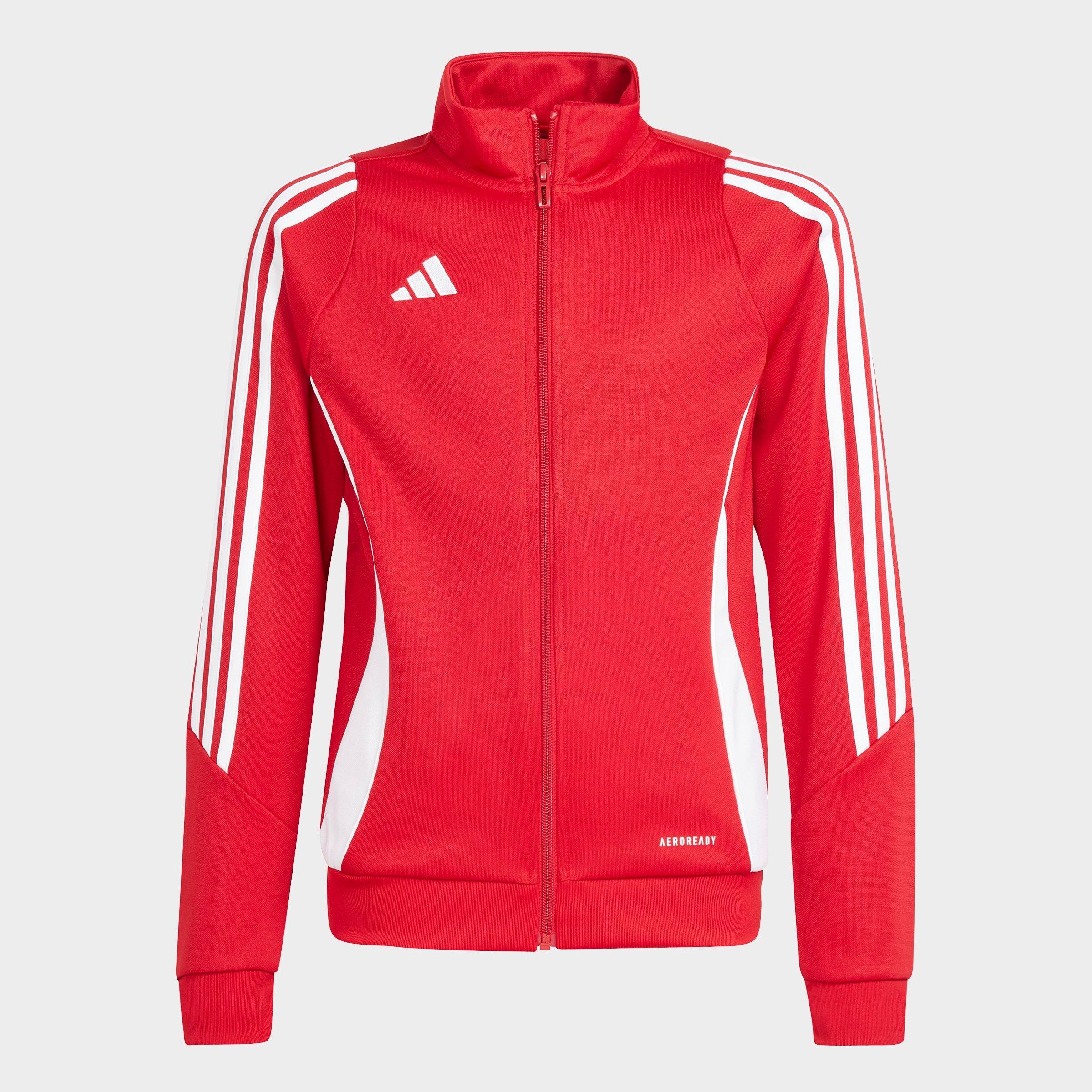 Adidas Originals Adidas Kids' Tiro 24 Training Jacket In Team Power Red 2/white