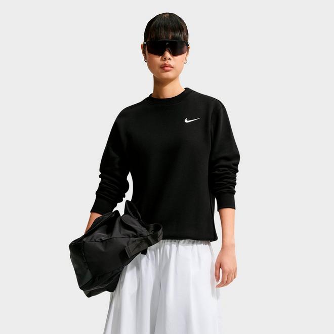 Women's Nike Studio Fleece Medium Weight Crewneck Sweatshirt