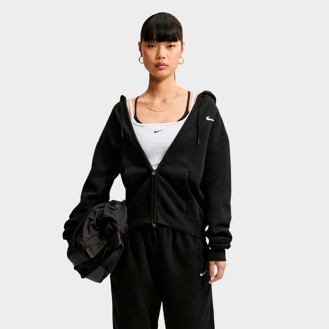 Women's Nike Studio Fleece Medium-Weight Full-Zip Hoodie