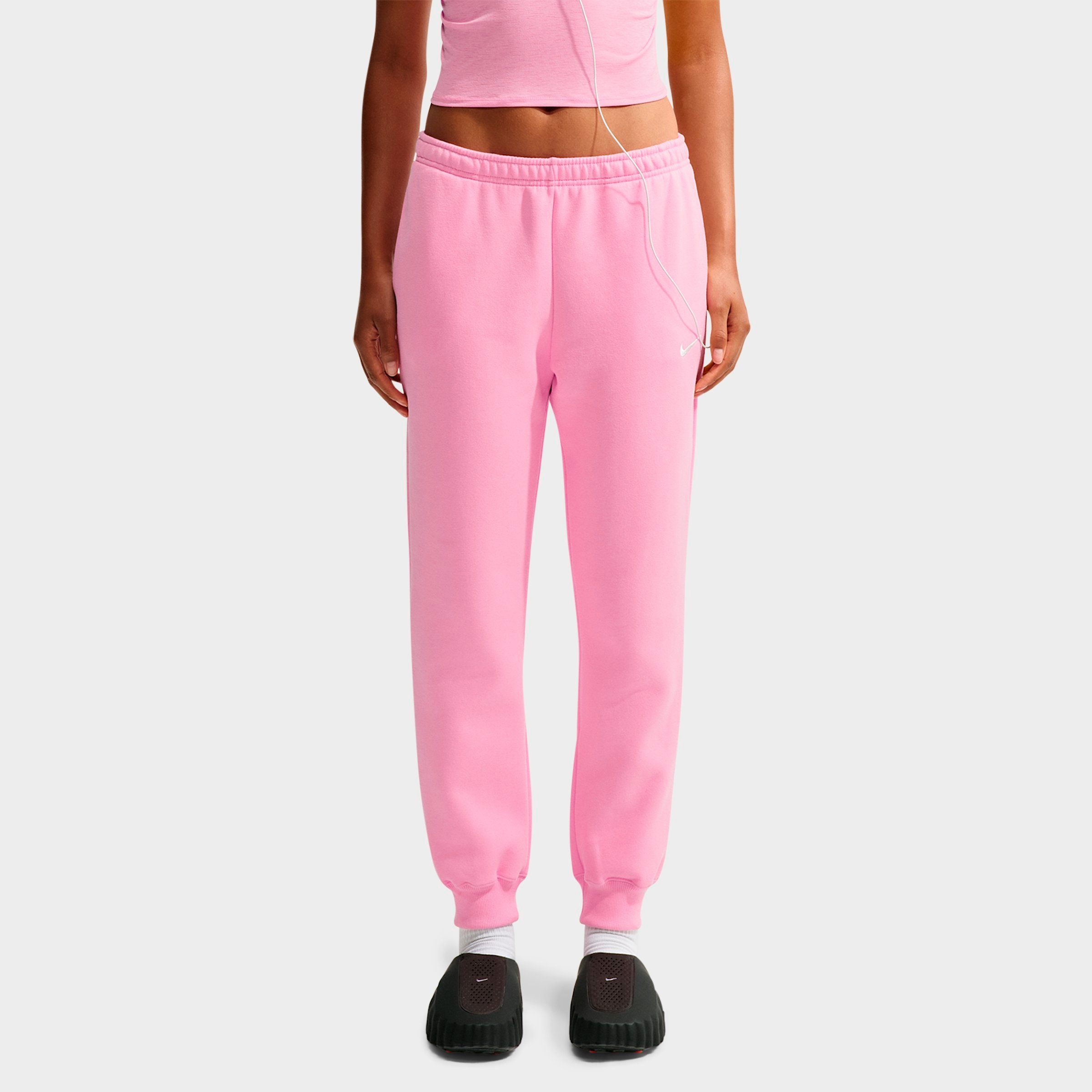 Nike Women's Studio Fleece Medium-Weight Mid-Rise Jogger Pants