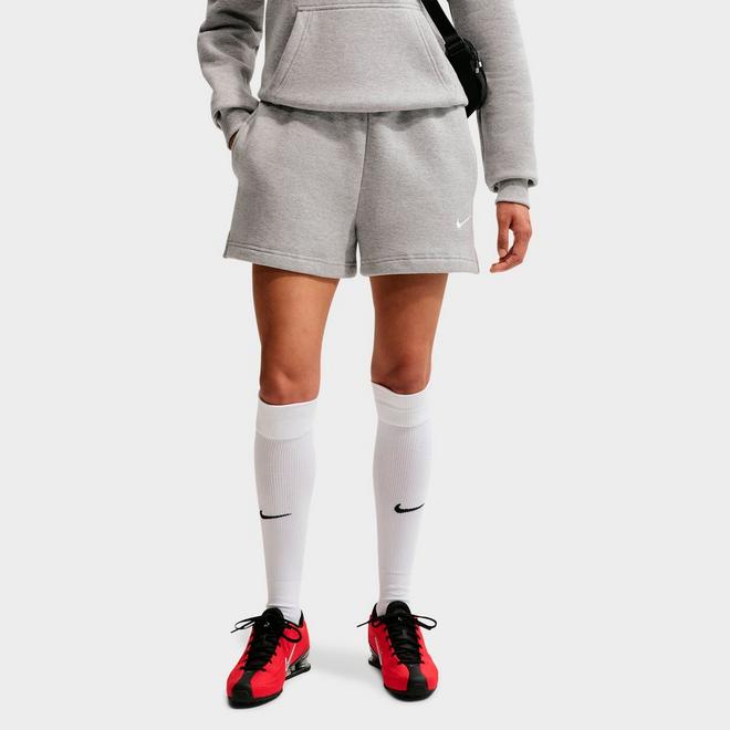 Women's Nike Studio Fleece Medium-Weight Mid-Rise Shorts