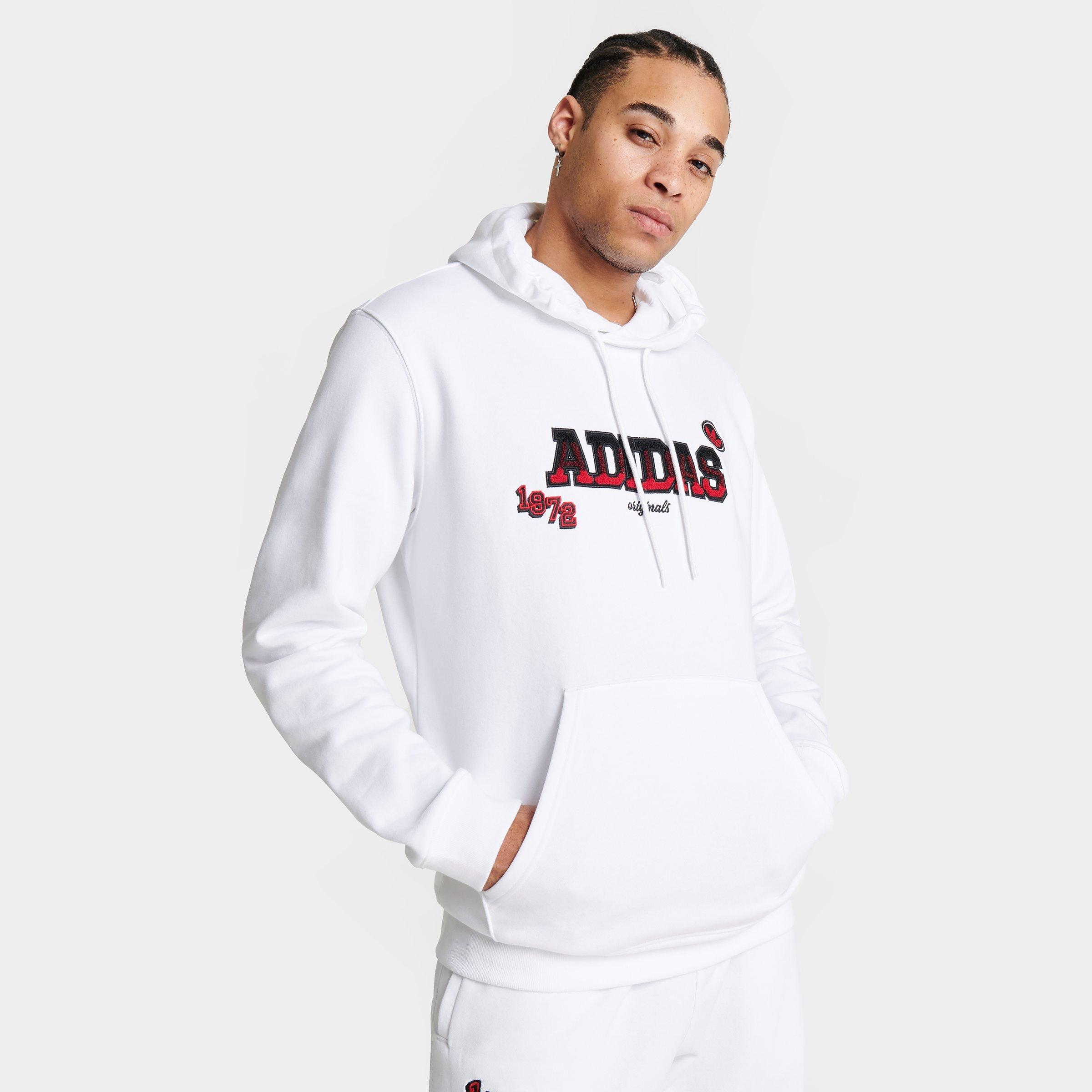 Adidas Originals Adidas Men's Originals Collegiate Hoodie In White
