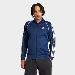 トップス Adidas Originals DENIM FIREBIRD TRACKTOP Men's adidas Originals adicolor Firebird Denim Track Top