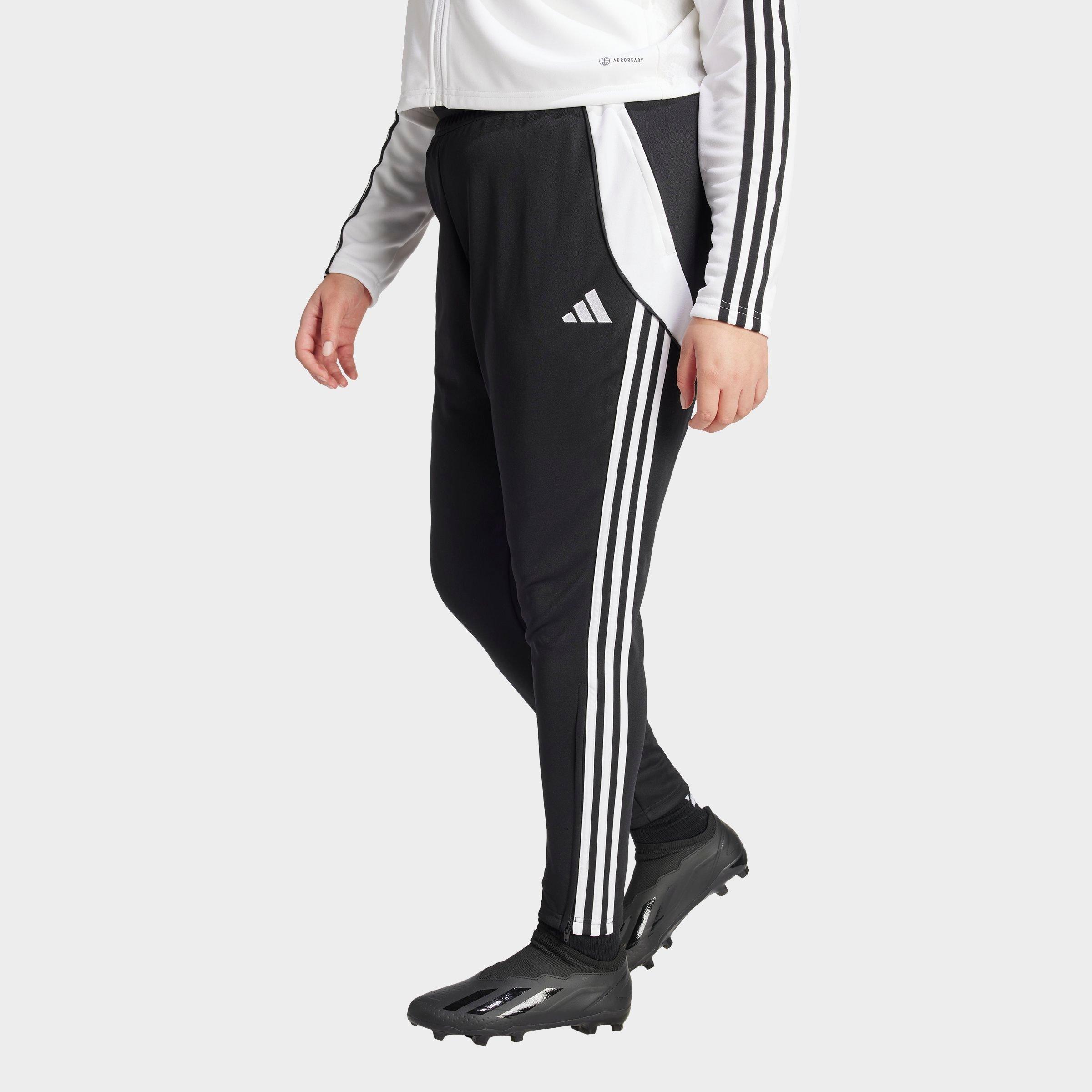 adidas Women's Tiro 24 Track Pants (Plus Size) in Black/White Size: 4XL