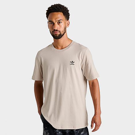 Adidas Originals Trefoil Essentials T-shirt In Wonder Beige/shadow Brown