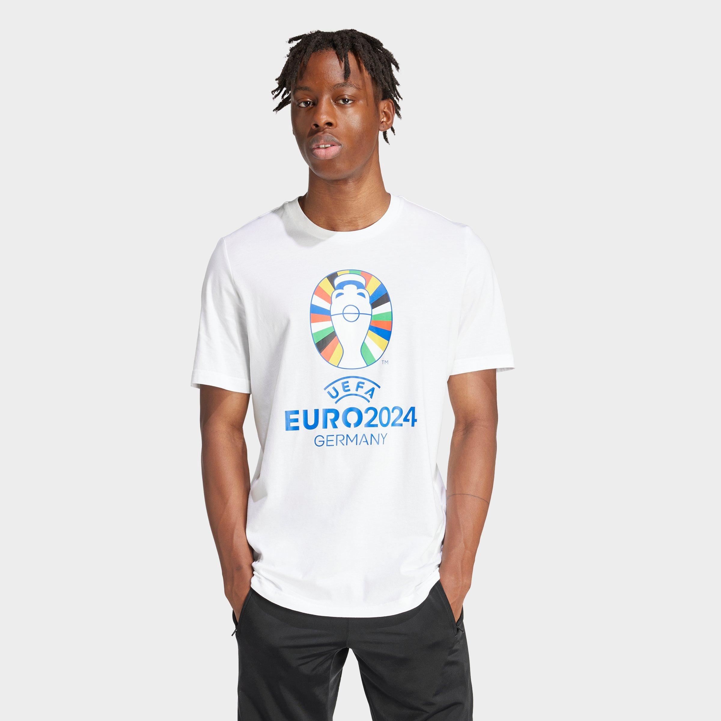 Shop Adidas Originals Adidas Men's Soccer Uefa Euro 2024 Emblem T-shirt In Multi