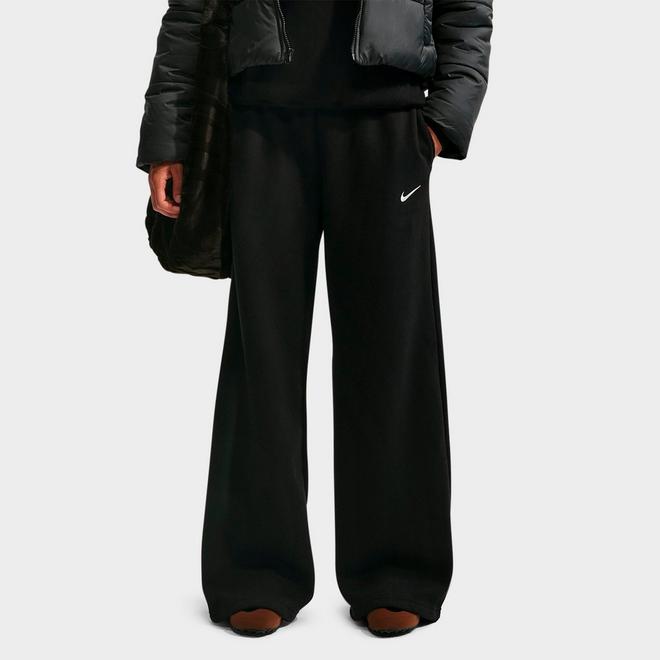 Women's Nike Studio Fleece Medium-Weight Wide-Leg Pants 
