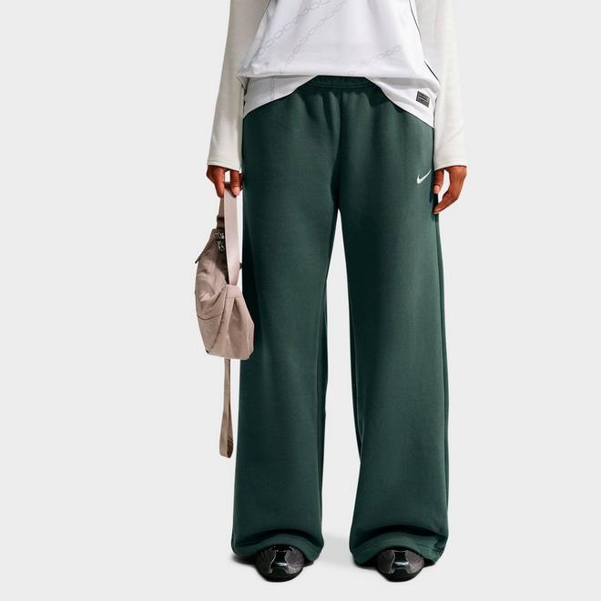Women's Nike Studio Fleece Medium-Weight Wide-Leg Pants 