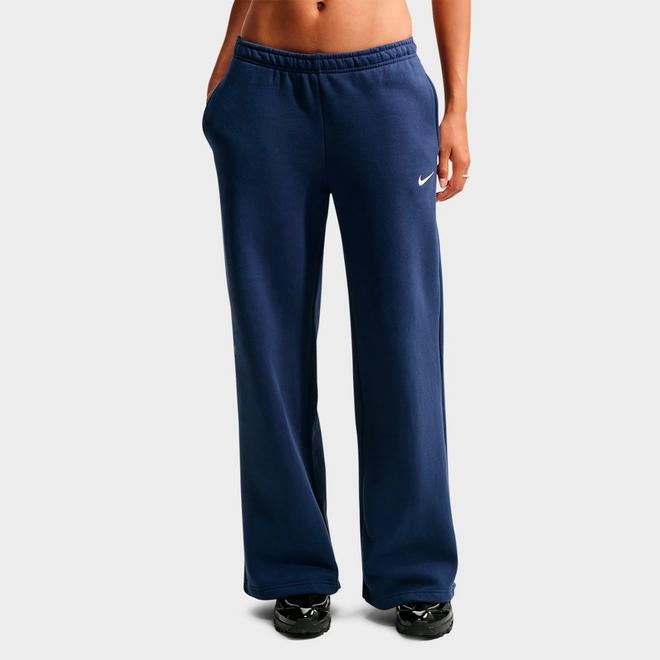 Women's Nike Studio Fleece Medium-Weight Wide-Leg Pants 
