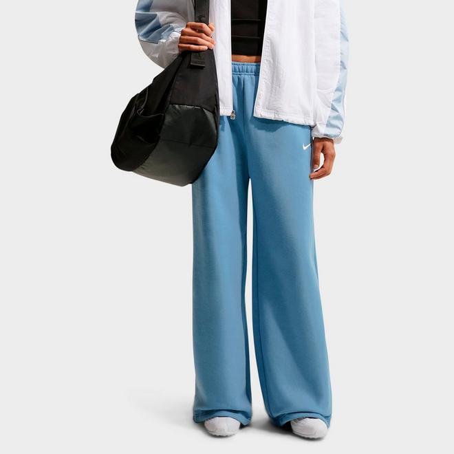 Women's Nike Studio Fleece Medium-Weight Wide-Leg Pants 