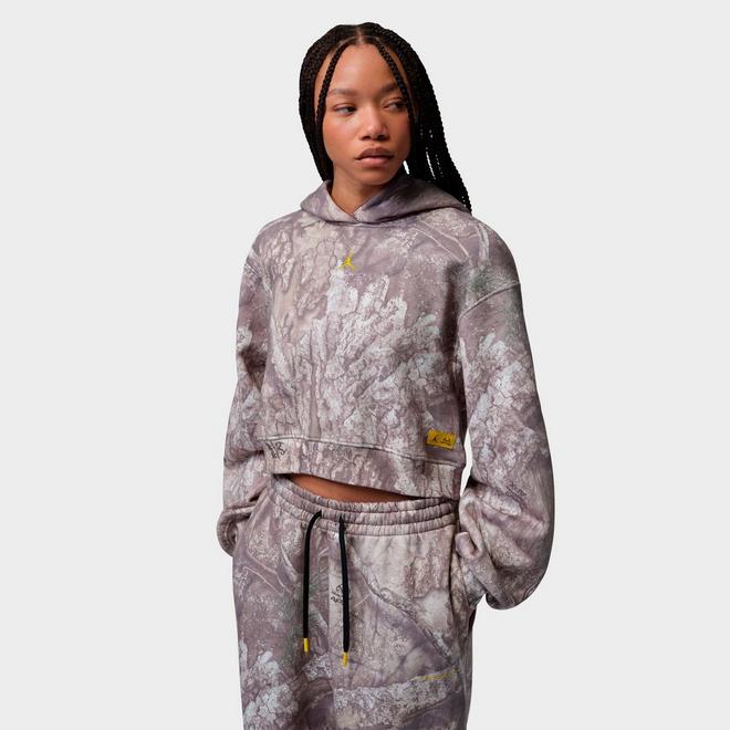Women's Jordan Brooklyn Realtree Cropped Pullover Hoodie