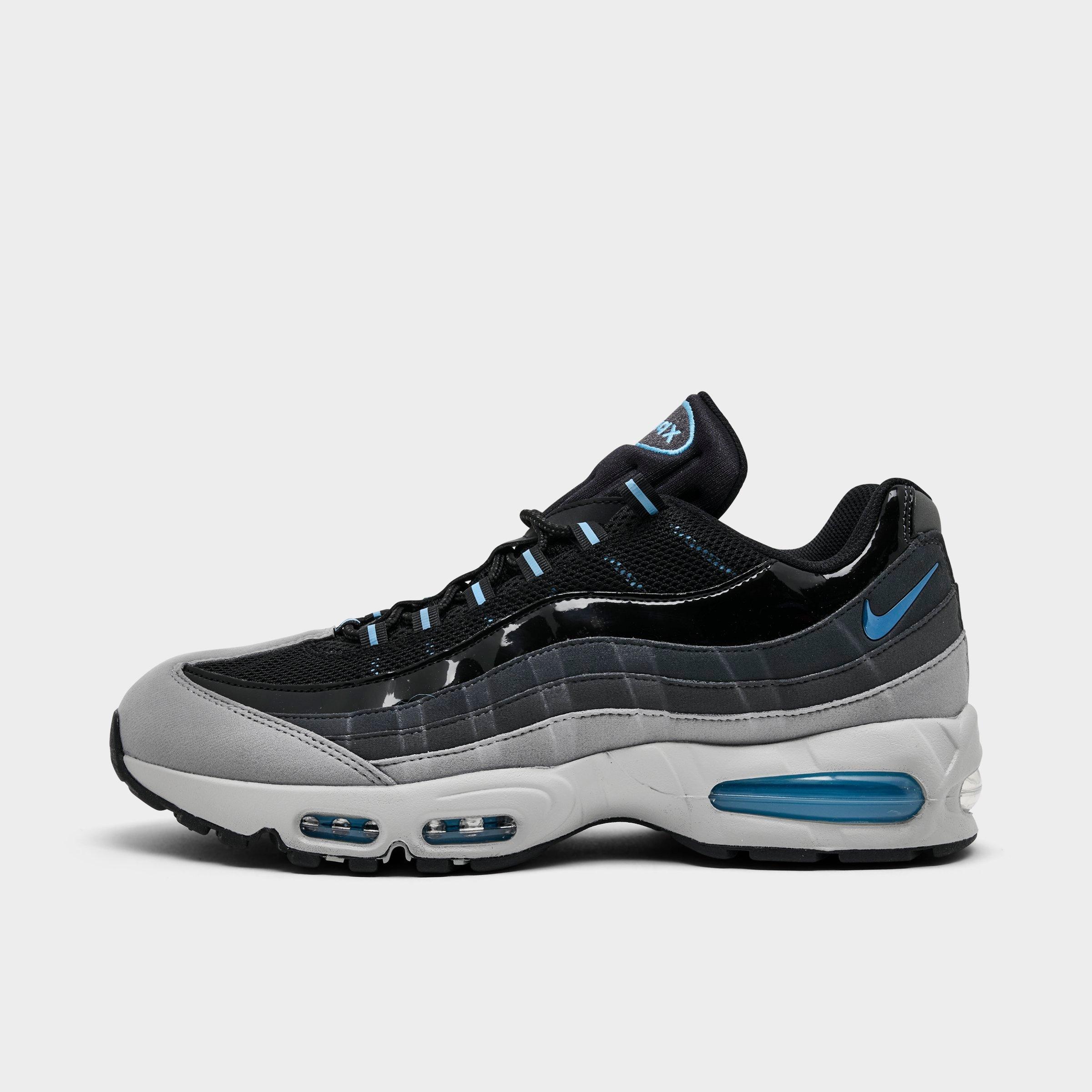 Nike Men's Air Max 95 Big Bubble Casual Shoes in Black/Grey Fog/Anthracite Size: 12.0