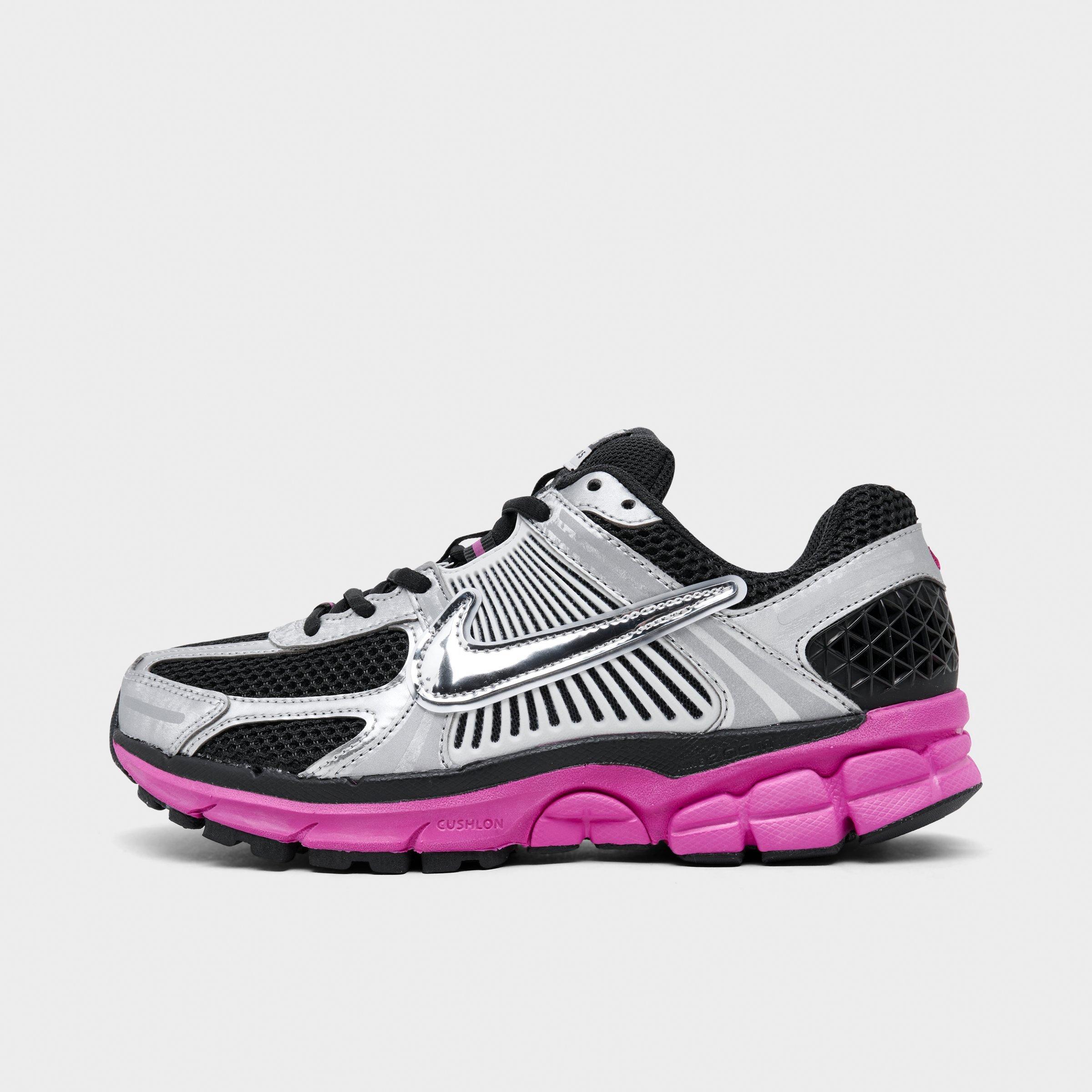 Nike Women's Zoom Vomero 5 Casual Shoes in Off Noir/Fire Pink/Photon Dust Size: 10.0