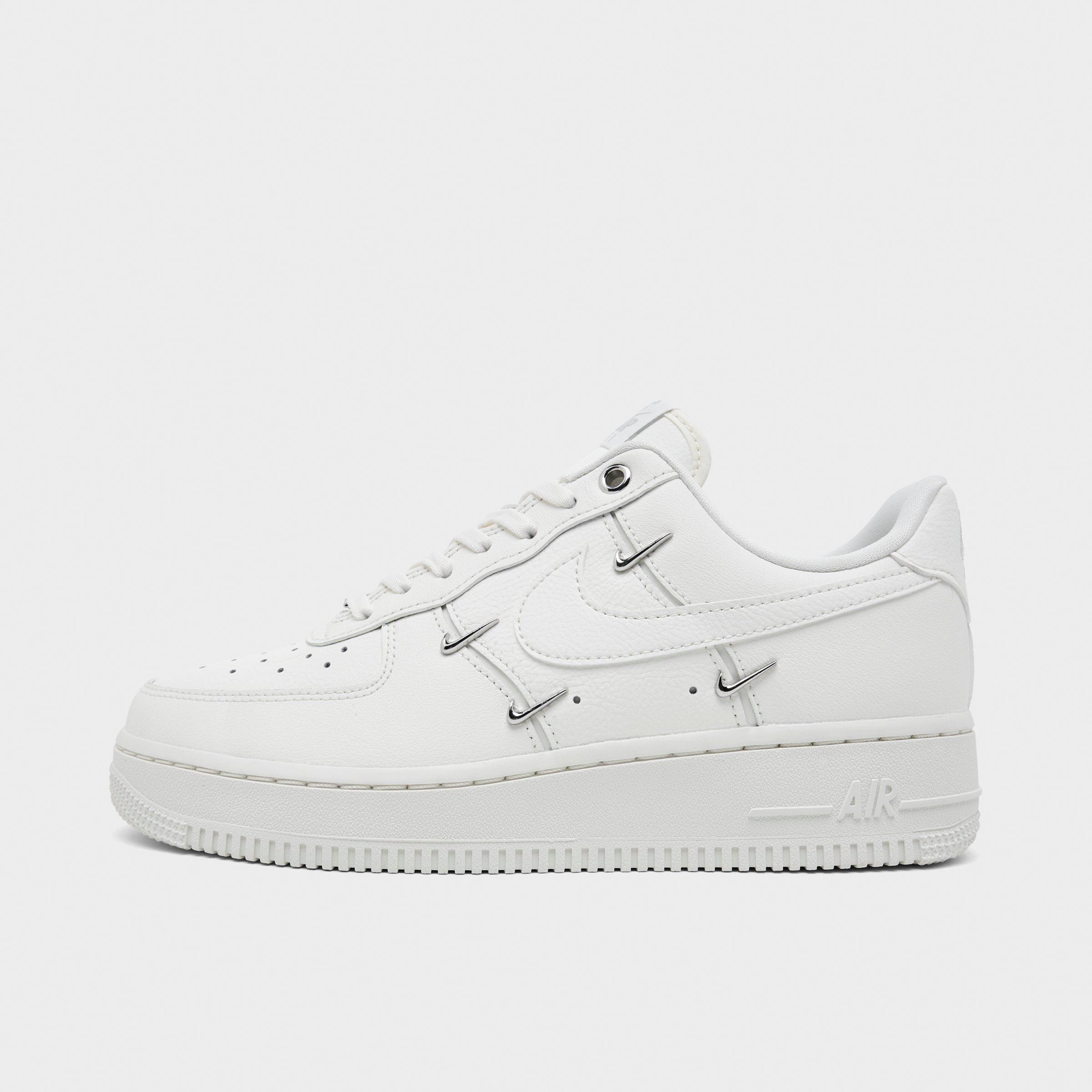 Nike Women's Air Force 1 '07 LV8 Casual Shoes in Sail/Sail/Sail Size: 10.5
