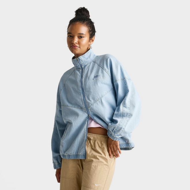 Women's Nike Windrunner Oversized Denim Jacket