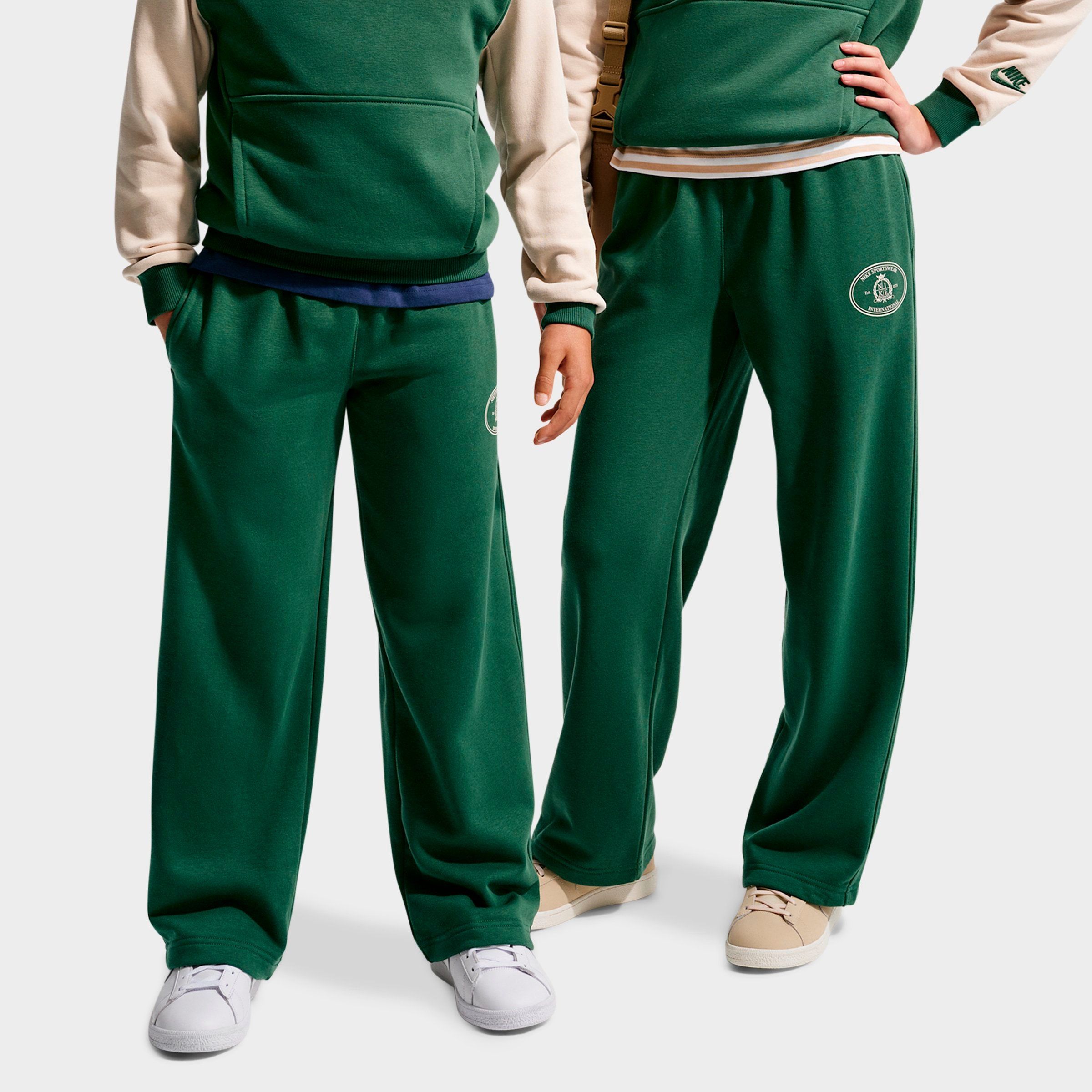 Nike Big Kids Sportswear Club French Terry Open-Hem Pants