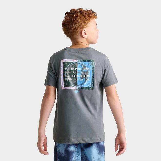 Big Kids' Nike Sportswear World T-Shirt