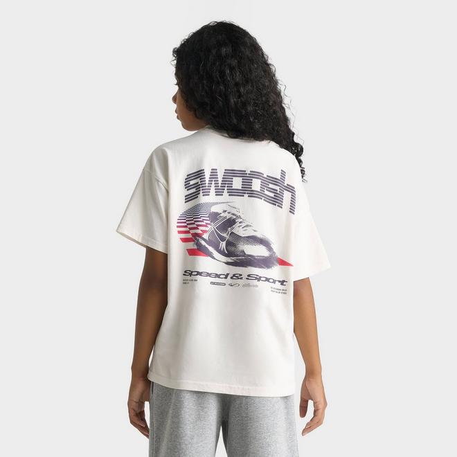 Big Kids' Nike Sportswear Swoosh Back Hit T-Shirt 